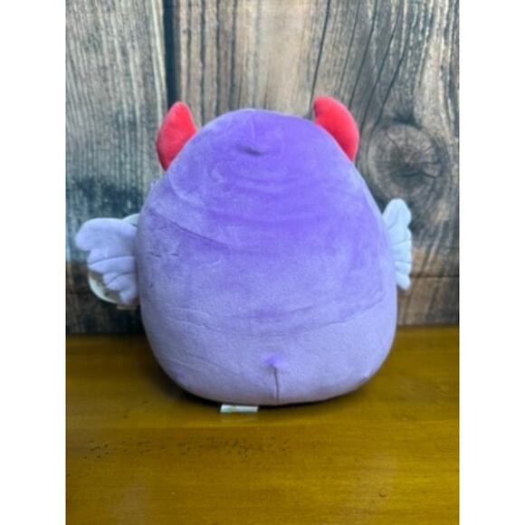 NWT Squishmallow Atwater the Monster Valentine's Day Plush Purple Small 8" - Picture 3 of 5